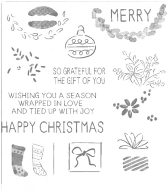 2025-2026 Stamps and Dies for Card Making, Stamps and Dies Set 2025 for Christmas and Halloween, Die Cut DIY Various Festivals Album Scrapbooking Birthdays Greeting Card (M4304)