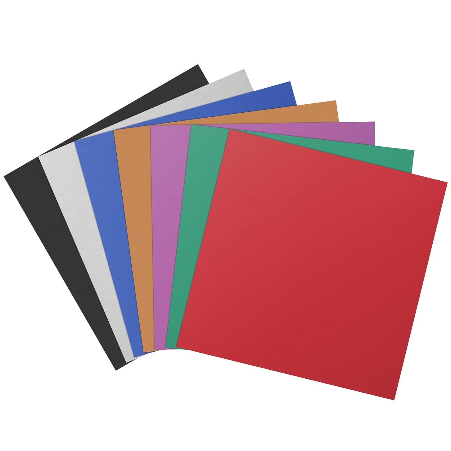 Golden Anodized Aluminum Metal Plates - Engraving Blanks for Laser Etching - 12x12x1/32 Inch - 5052 Aluminum Alloy