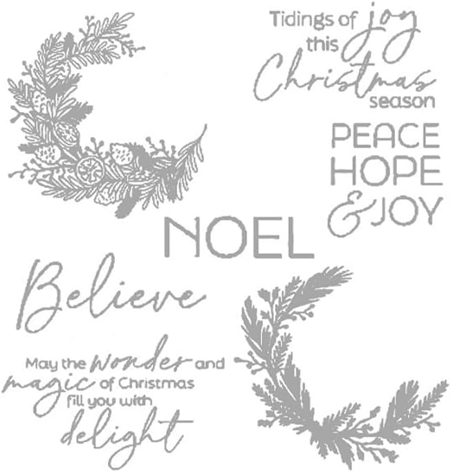 2025-2026 Stamps and Dies for Card Making, Stamps and Dies Set 2025 for Christmas and Halloween, Die Cut DIY Various Festivals Album Scrapbooking Birthdays Greeting Card (M4302)