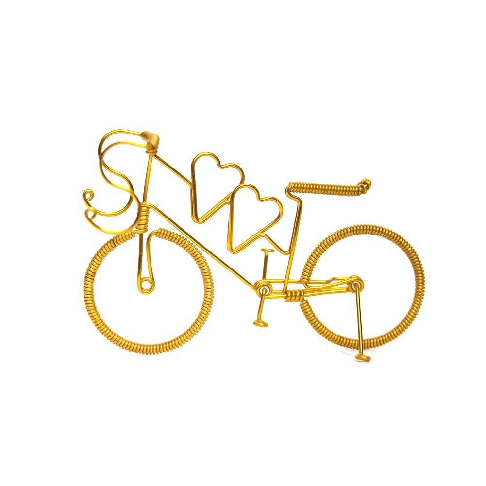 Tenn Well 12 Gauge Aluminum Wire, 100 Feet 2mm Bendable Anodized Metal for Sculpting, Jewelry Making, Armature Making, Weaving and Wrapping, Crafting (Gold)