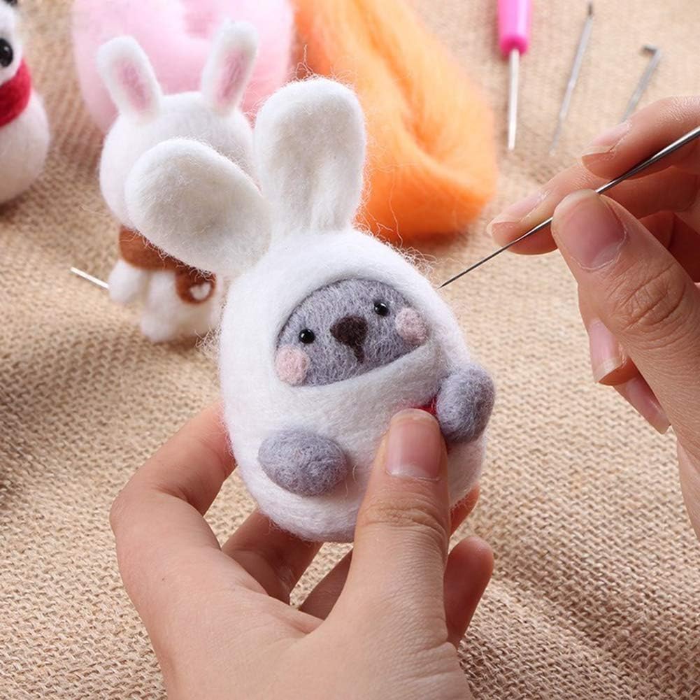 Wool Roving Bulk - 8.82oz/250g Super Wool Chunky Yarn, Wool Roving Top for Needle Felting, Soft Felting Wool Supplies for Hand Spinning, Felting, Blending, Weaving and DIY Craft