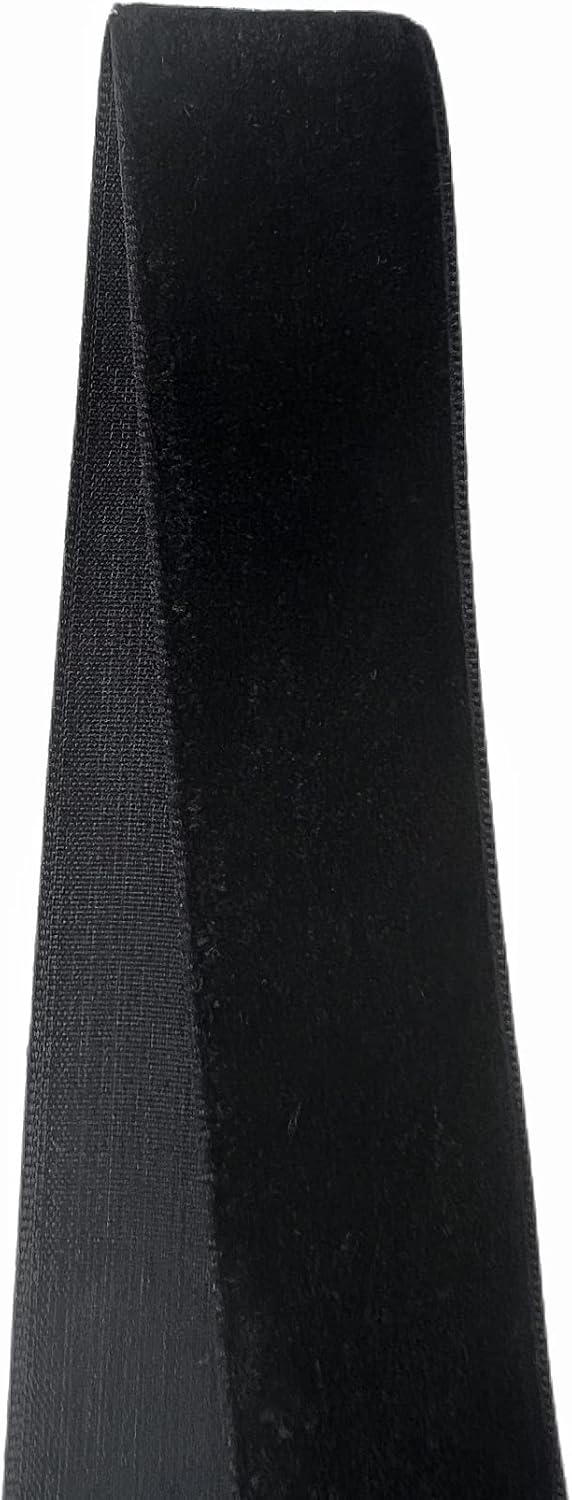 Vintage Black Velvet Ribbon, 1 Inch X 25Yd