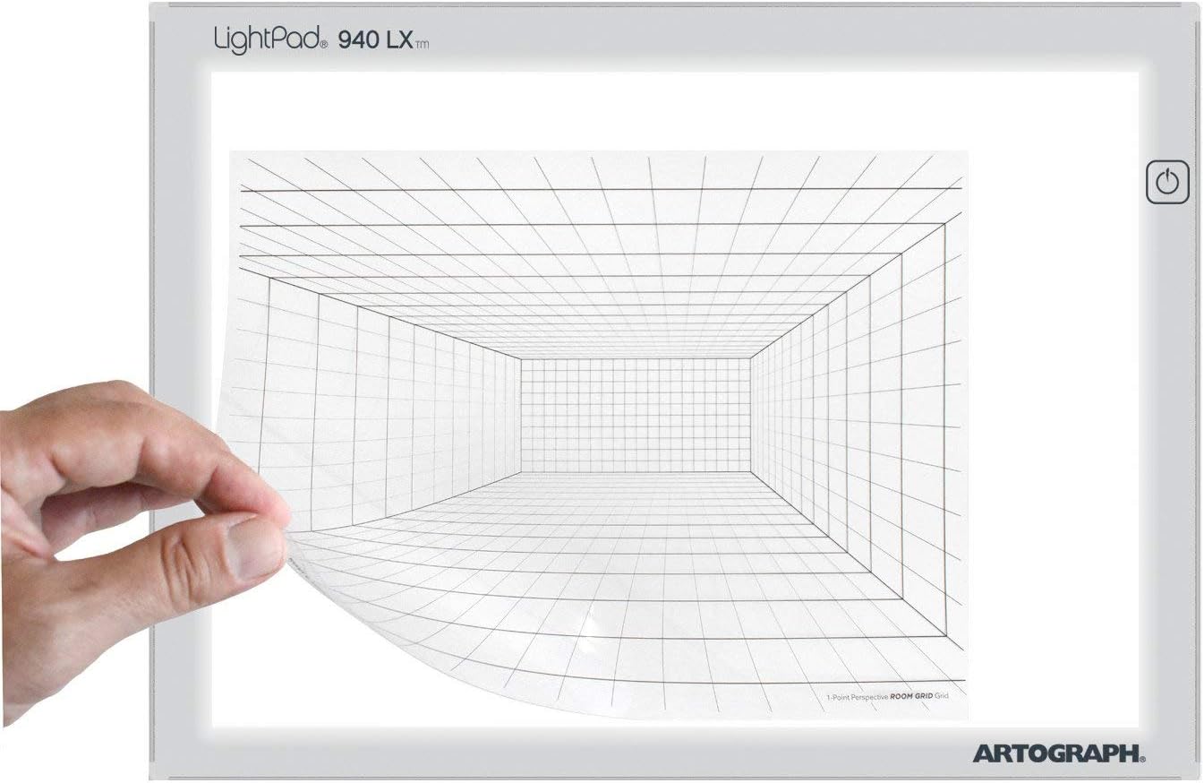 Koala Tools | Geometric Grid Transparency Sheets (Variety Pack of 4) - 8.5" x 11" | Overhead Projector and Light Box Transparencies - Tracing Film for Sketching & Drawing