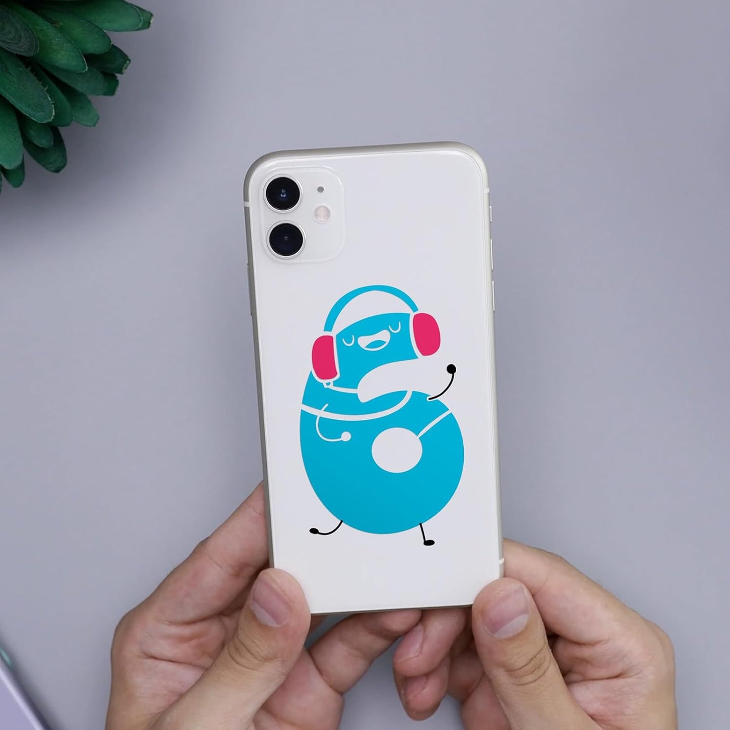 Ant Smart Adhesive Permanent Vinyl Compatible with Cricut Explore and Maker Series Without Cutting Mats, Create DIY Projects, Decals, Stickers & More (Light Blue, 13inchx10ft)