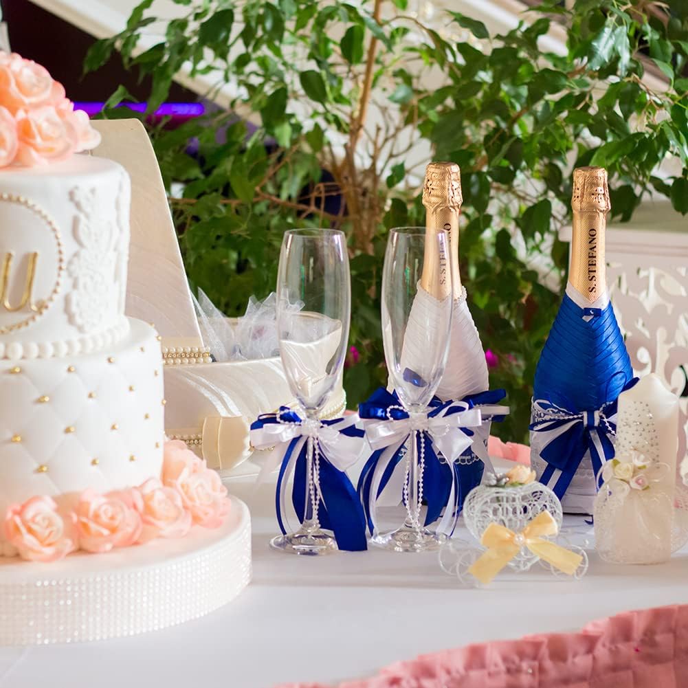 LIUYAXI White Double Faced Satin Ribbon, 1/8" X Continuous 100 Yards, Thin Ribbons Perfect for Gift Wrapping Wedding Invitation Card Hair Bows Tag Floral Arrangement DIY Craft