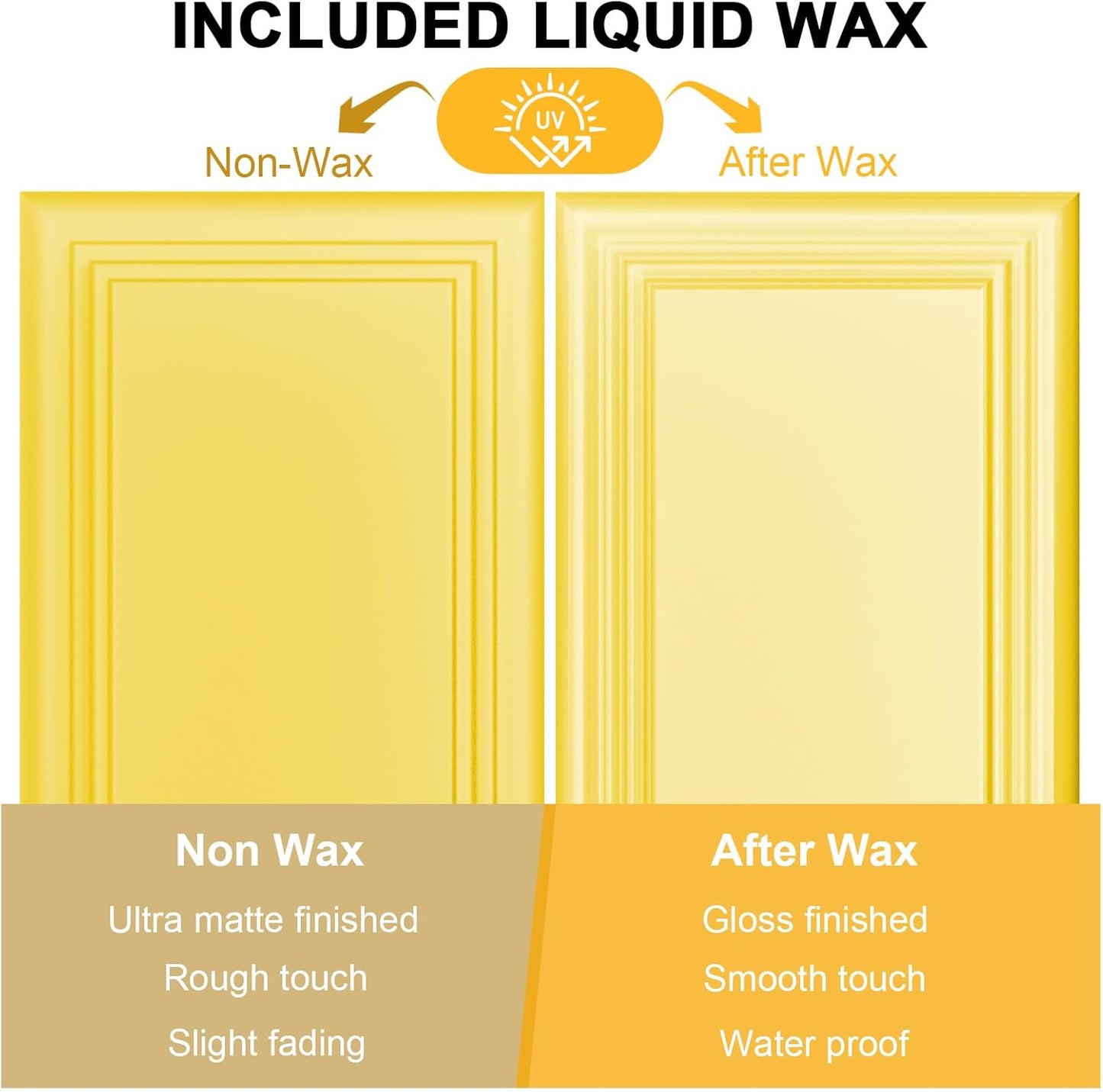 Nicpro 8 Colors Chalk Paint for Furniture, 16.9 oz (500ml) Ultra Matte Finish Acrylic Craft Paint, Non-Toxic Chalk Furniture Paints for Wood, Metal, Cabinets, Home Decor with Liquid Wax, Color Wheel