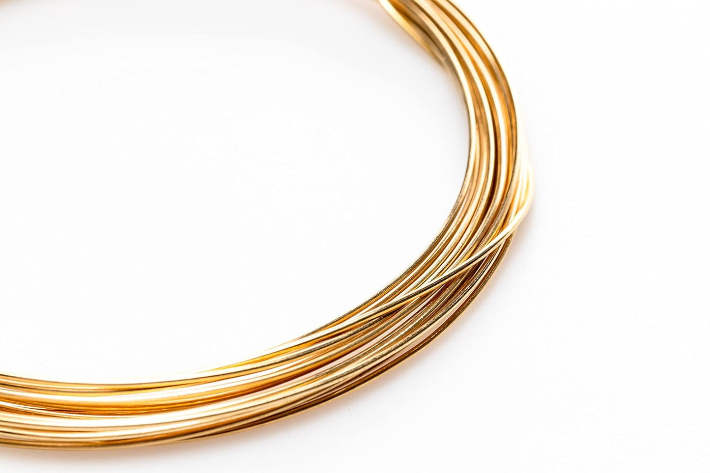 14 Gauge, Jeweler's Brass Wire, Red Brass, Round, Dead Soft, CDA #230 Alloy Jewelry Grade Made in USA - 1 Ounce (5FT) by CRAFT WIRE