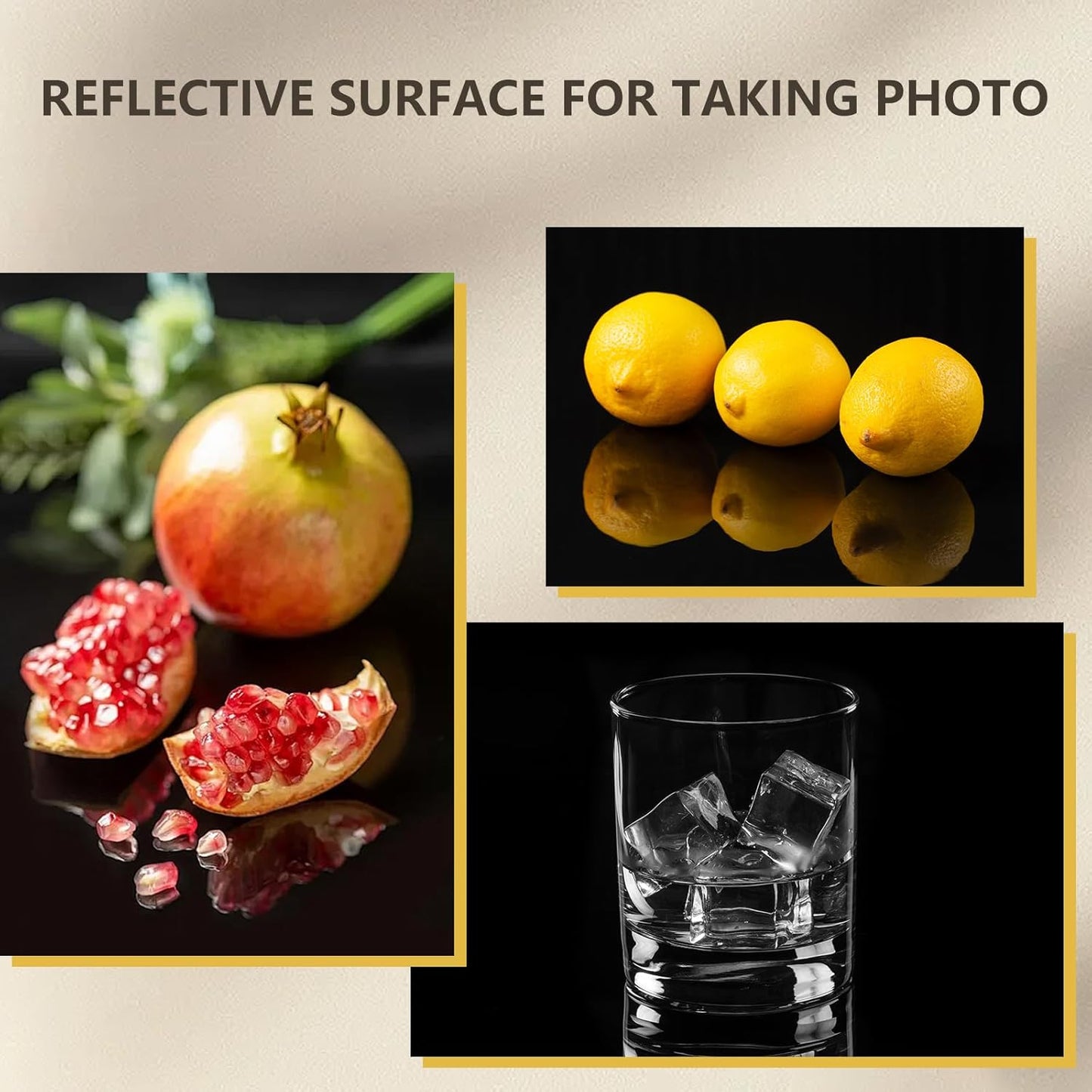 Egofine 12" x 12" Black Plexiglass Sheets 6 Pack 0.04 Inch Cast Acrylic Sheet Thick for DIY Craft Projects, Painting, Photography, Sign, Display Stand, Home Decor, Easy to Cut