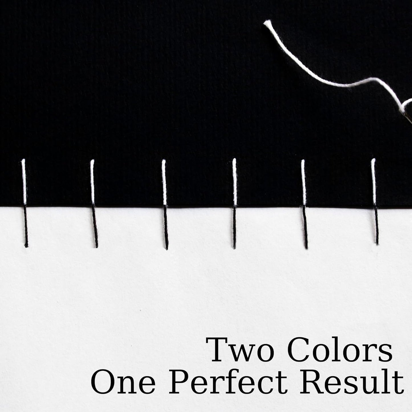 2 Colors Serger Sewing Thread - 10 Cones Threads of 500 Yards Each Spool | Sewing Clips Quilting Materials Sewing Machines for Beginners and Heavy-Duty Sewing Machine Threads | Lace Yarn, Ribbon Yarn