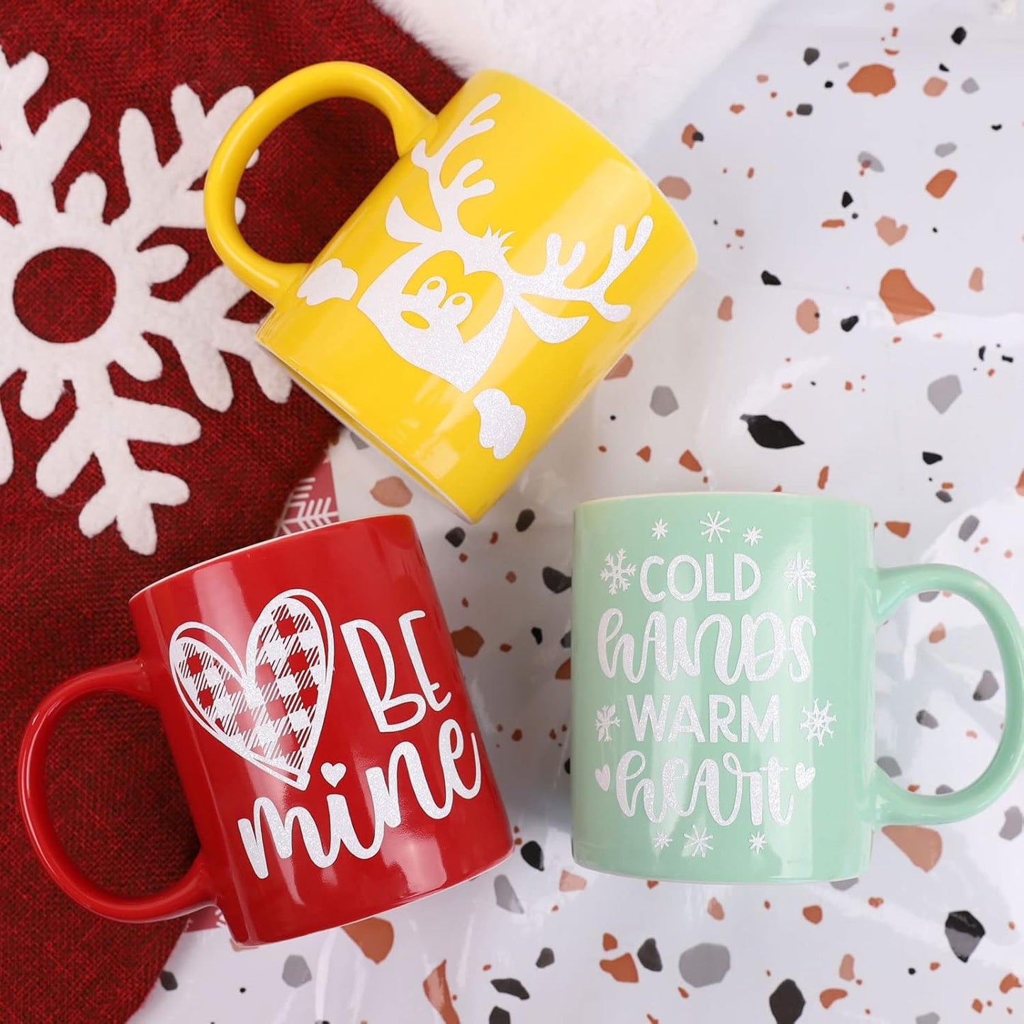 TECKWRAP White Permanent Glitter Vinyl – White Glitter Adhesive Vinyl Roll 1ft x 5ft, Shimmer Vinyl for DIY Crafts, Decals, Stickers