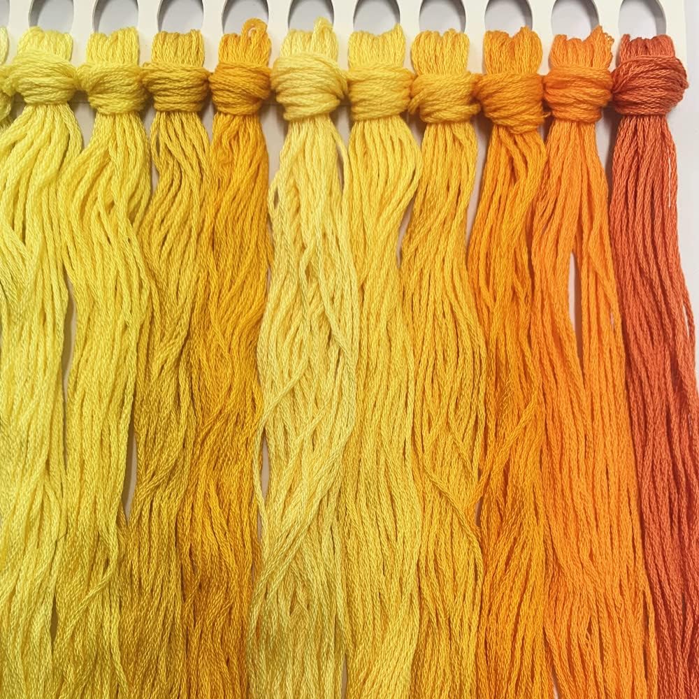 Moohue 14 ct Counted Cross Stitch Kits for Adults Flowers Cross Stitch Patterns Stamped Printed Cross Stitch Kits (Flowers 13)