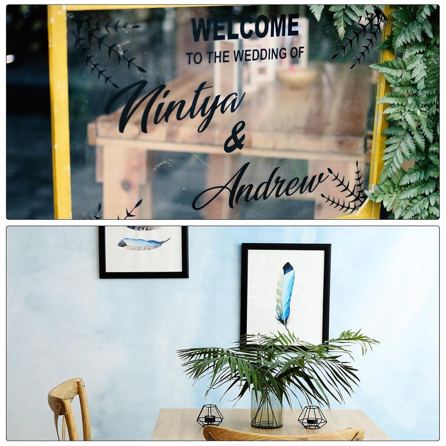 uxcell 3Pcs Acrylic Sheets 8x8 Inch Acrylic Panel 1/8 Inch-3mm Plastic Board for Picture Frames Sign Holders DIY Display Projects Craft, Clear Yellow