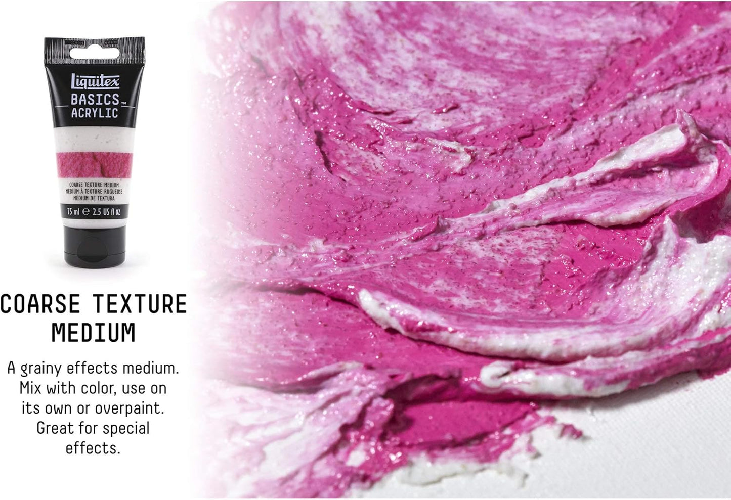 Liquitex BASICS Acrylic Medium Starter Set, 2.5-oz (Pack of 5)