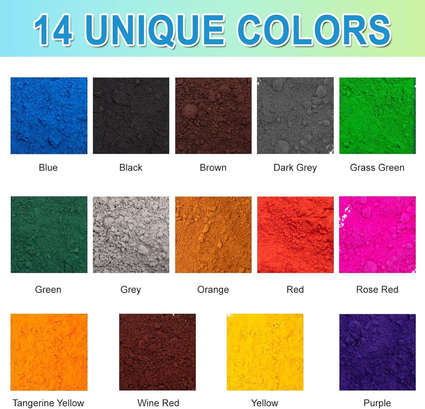 GOODTAKE Red Iron Oxide Pigment Powder, Concrete Cement Dye Color for Pastel Tile Paint, Mortar, Grout (Red, 4 oz)