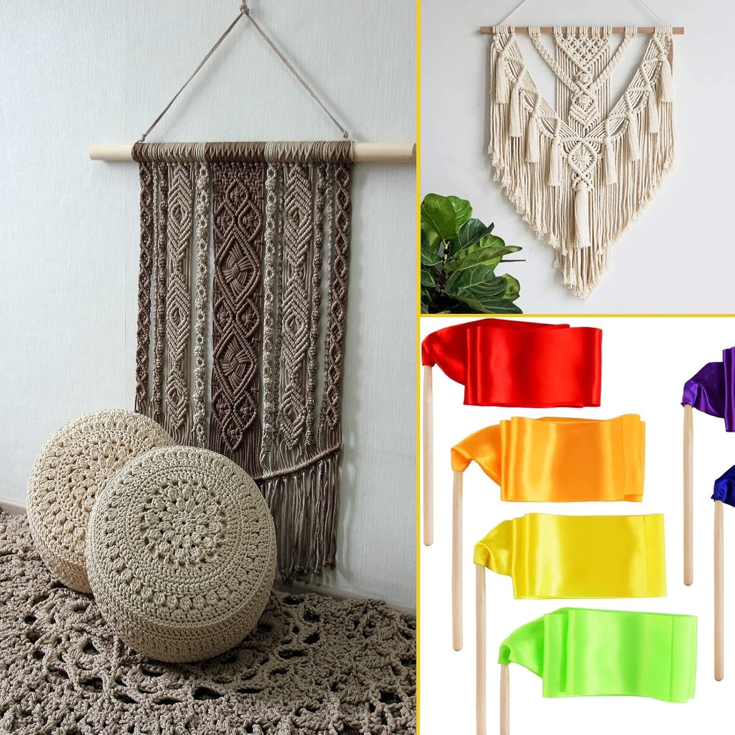 Wood Dowels Wooden Dowel Rods for Crafts, 25PCS 1/2 x 18 Round Macrame Wooden Sticks for Crafting, Unfinished Hardwood Sticks for Arts and DIYers, Tiered Cake Support and Wedding Ribbon Wands