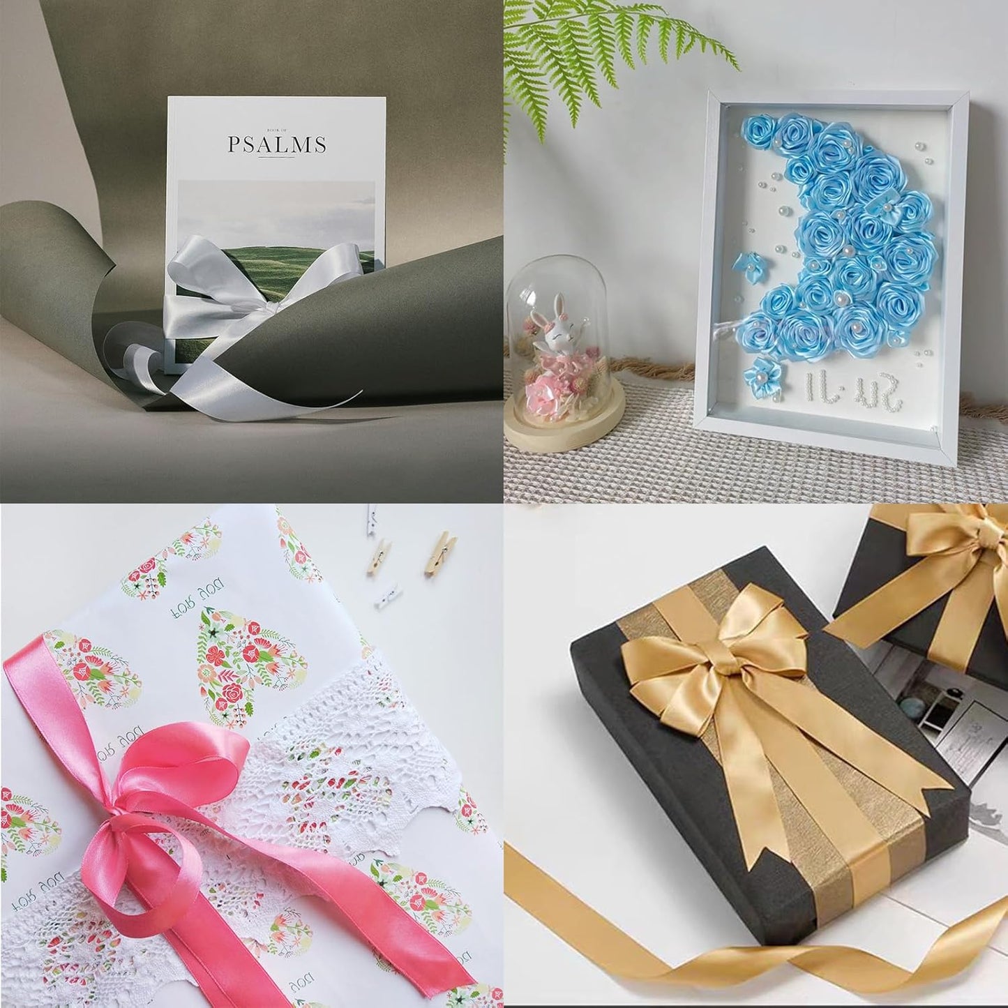 Maize Yellow Satin Ribbon 1" X 50 Yards Solid Color Double Faced Ribbons Perfect for Crafts Wedding Decor Bow Making Arts Sewing and More