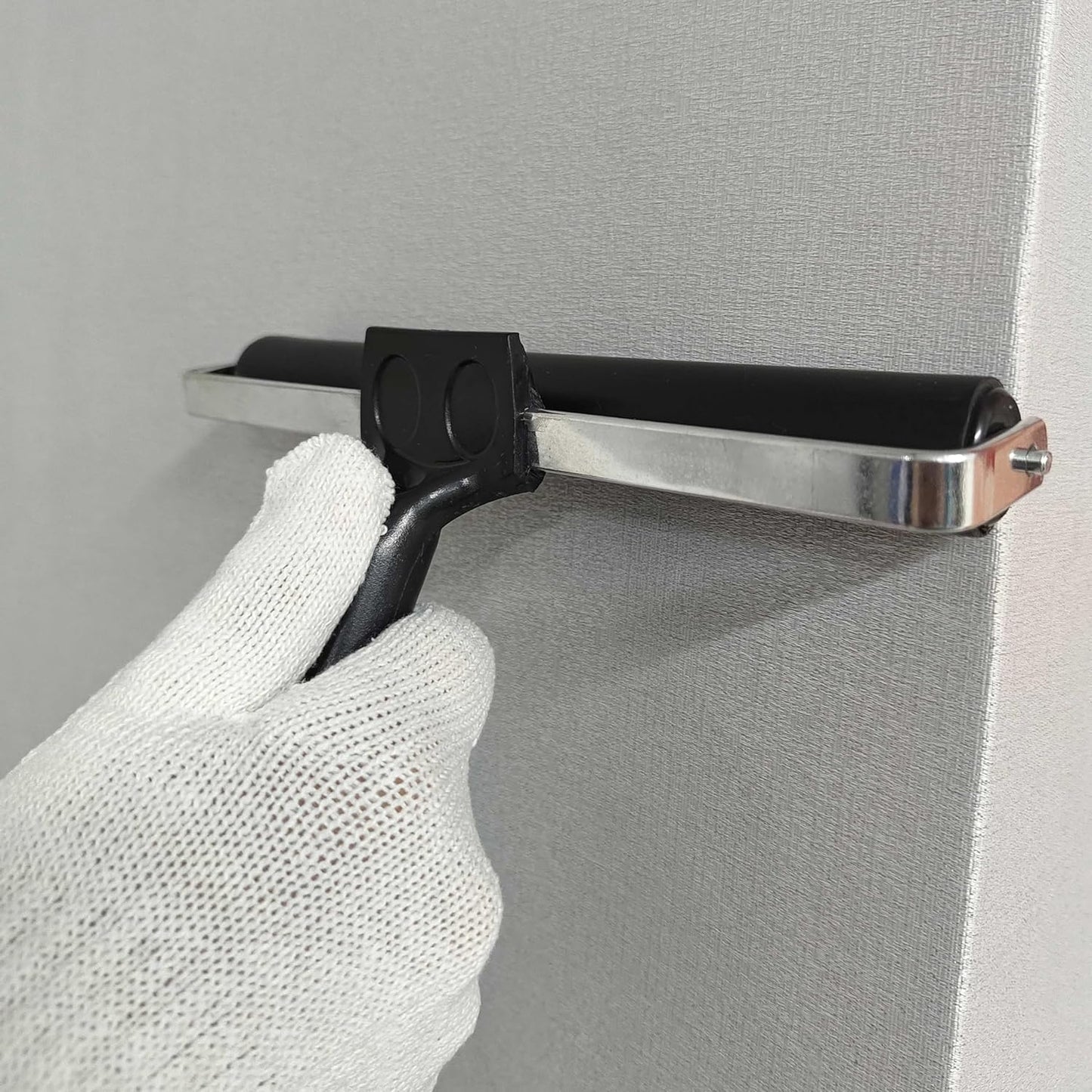 Printmaking Brayers,Rubber Roller, Brayer Ideal for Anti Skid Tape Construction Tools, Print, Ink and Stamping Tools,Crafting, Hard Rubber Roller Brayers, Vinyl Roller Ink Paint Brush (7.9in)