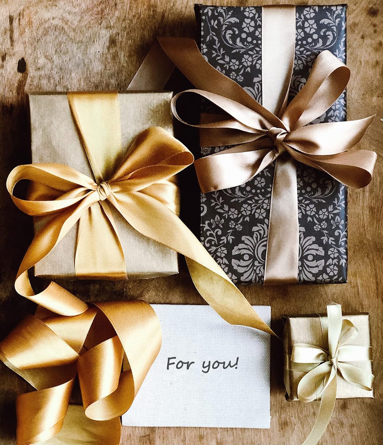 1 Inch Royal Blue Solid Satin Ribbon, 50 Yards Craft Fabric Ribbon for Gift Wrapping Floral Bouquets Wedding Party Decoration