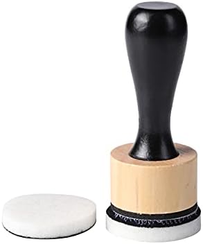 Ink Paints Mixing Blending Tool Mini Round Foam Refills, for Scrapbooking Craft, Control of Ink Placement, No More Inky Fingers Ink Blending Tool with Spare Pads for Rubber Stamping & Scrapbooking