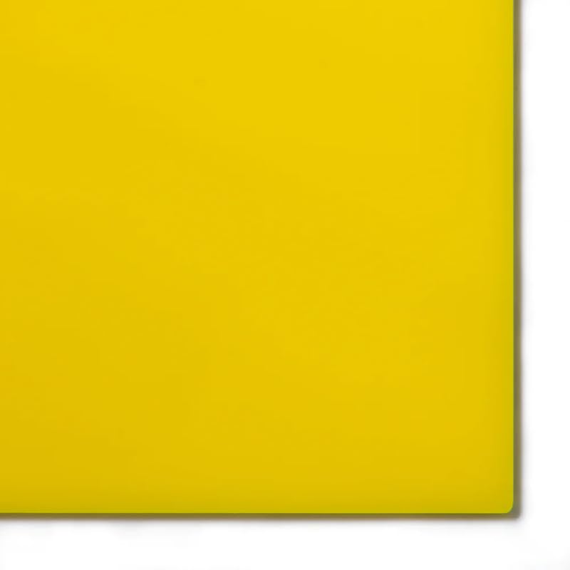 KastLite Colored Acrylic Sheets Nominal 12" x 18" - Plastic Sheet Easy to Cut, Saw, Shape, Laser Cut - Ideal for Arts & Crafts & DIY Projects- Durable, Lightweight, Scratch Resistant - Yellow 8 Pack