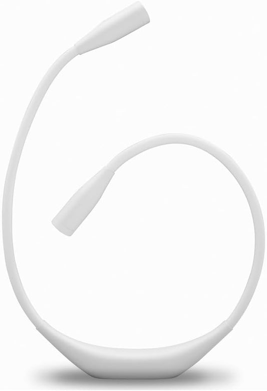 Lumos Knitting Light, Crafter Light Around Neck for Knitters and Crocheters, 3 Colors & Adjustable Brightness. Portable, Wearable, Rechargeable&Long Lasting (White)