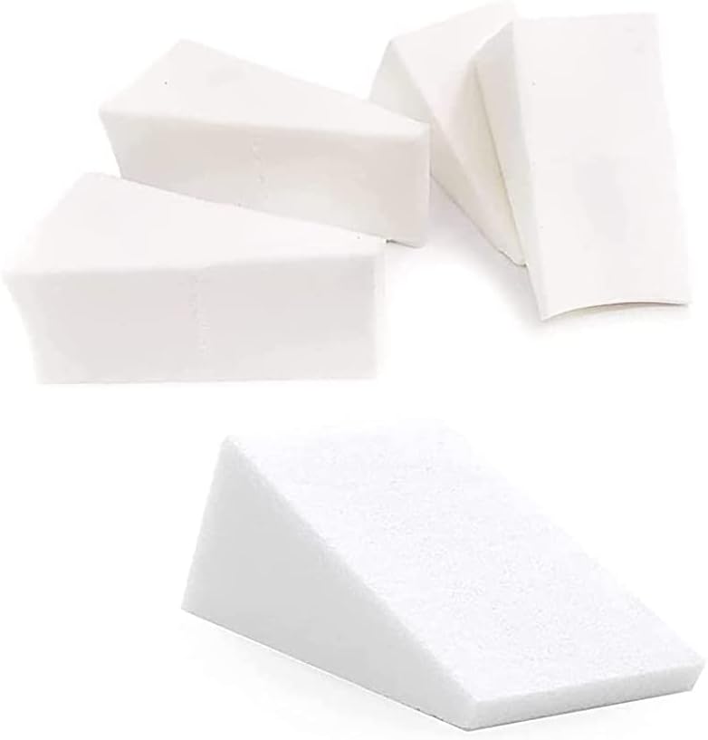 Artist's Choice Paint Sponge Wedges, for Art & Home Projects, Face Painting, Halloween and Pumpkins, Easy Texture Application & Even Coverage, Angled Foam Painting Tool, Latex Free, Pack of 100