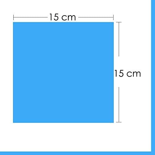 Opret Origami Paper 6x6 inch, 100 Sheets Origami Paper 50 Vivid Colors 15x15 cm Single Sided for Kids Arts and Crafts Projects