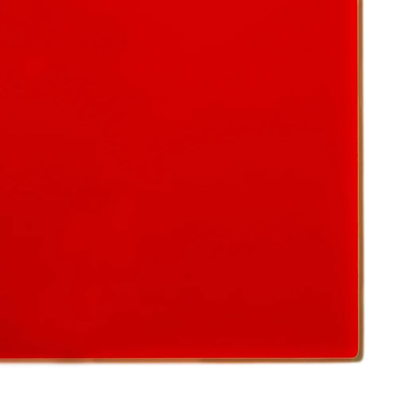 KastLite Colored Acrylic Sheets Nominal 6" x 18" - Plastic Sheet Easy to Cut, Saw, Shape, Laser Cut - Ideal for Arts & Crafts & DIY Projects- Durable, Lightweight, Scratch Resistant - Red 2 Pack
