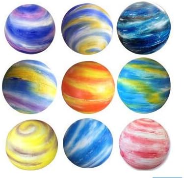 Crafjie Craft Foam Balls 2.75 Inches in Diameter 6-Pack, Smooth Polystyrenets Foam Ball, for Decoration Household School Projects DIY Arts and Craft, White