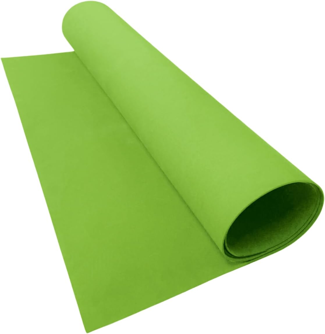 LotusFoam Large 3mm EVA Foam Sheet - 44"x 85" High Density Foam 130 kg/m3 for Cosplay, Costumes, Crafts, Flooring, Outdoor Use - 35 Colors (Key Lime) - Key Lime