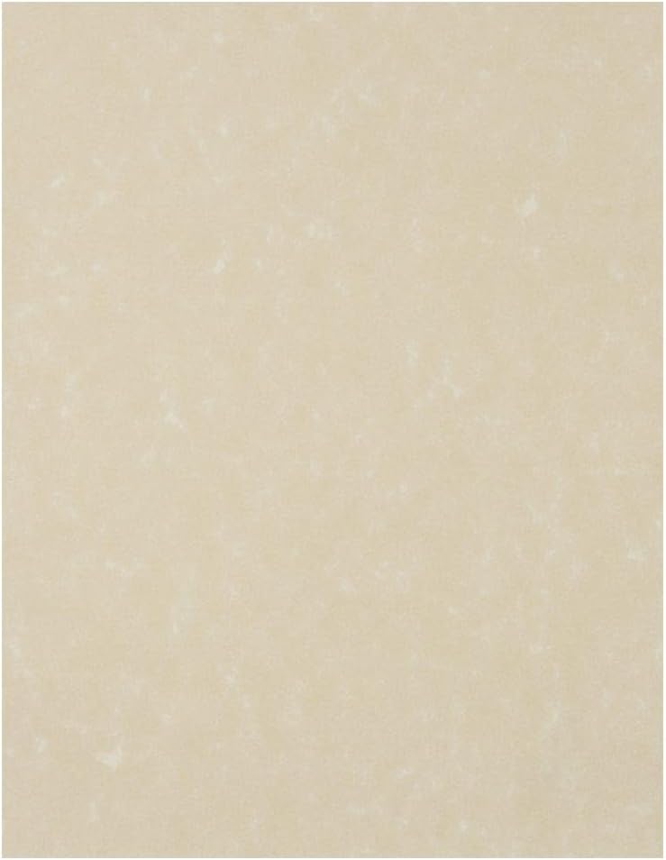 LUXPaper 8.5" x 11" Paper | Letter Size | Cream Parchment | 60lb. Text | 50 Qty