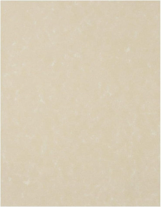 LUXPaper 8.5" x 11" Paper | Letter Size | Cream Parchment | 60lb. Text | 50 Qty