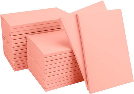 25 Pcs 4"x6" Rubber Carving Blocks, Linoleum Blocks, Stamp Carving Blocks for Printmaking, Linocut Artists, Crafts and More,(Pink) by KUKLIPJIM.