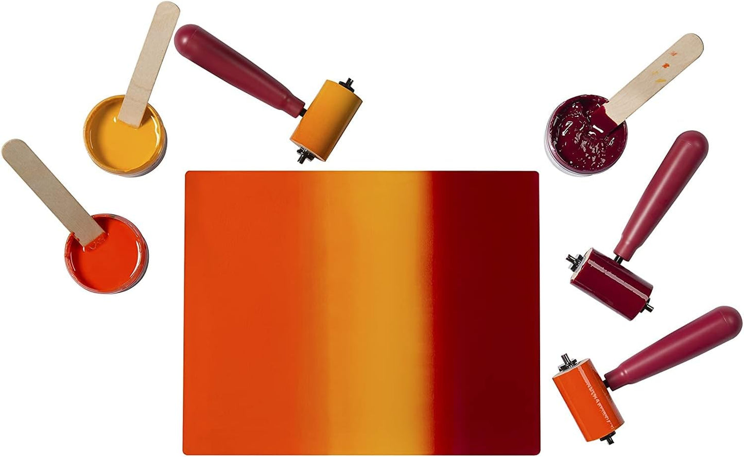 Speedball Gel Printing Plates, 8" x 10", for Block Monoprinting