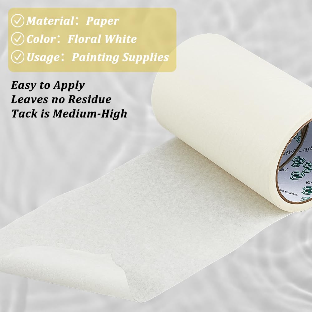 SUPERFINDINGS 20m 1Roll Masking Film, Tape Textured Paper for Painting Masking Frisket Tracing Frisket for Artists Airbrush Graphics Automotive Motorcycle