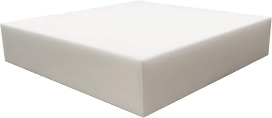 FoamRush 5" x 24" x 24" Upholstery Foam Cushion High Density (Square Foam for Dining Chairs, Chair & Wheelchair Seat Cushion Replacement)