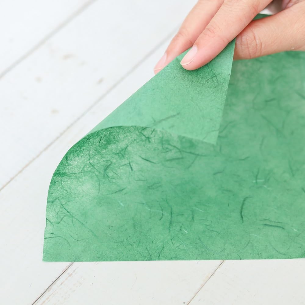 50 Colors 50 Sheets 6 x 6 Inches Natural Fiber Mulberry Tree Square Origami Paper Arts Folding Craft, Decoration Paper, Writing Painting Square Folding Paper for DIY Crafts (Mixed Color, 6"x6")