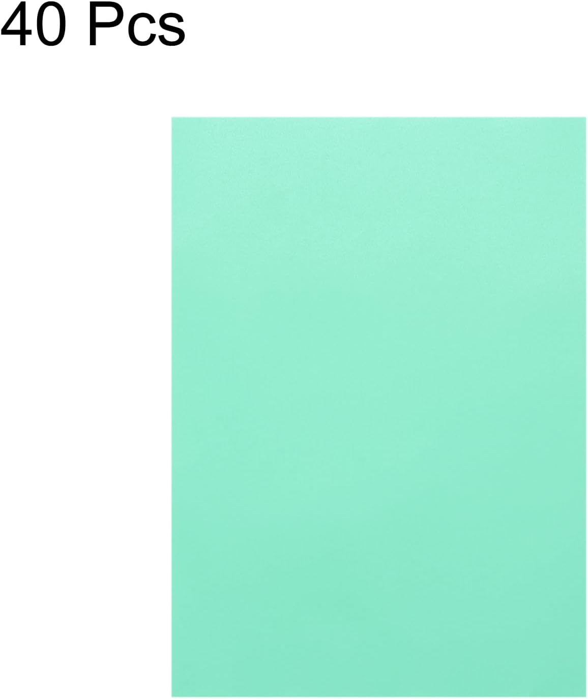 MECCANIXITY Colored Vellum Paper, 40 Sheet Sky Blue Transparency 8.5 x 11 Printable Vellum Paper, Translucent Vellum Sheets for Printing Wedding Invitations Ink Jet Laser Printer