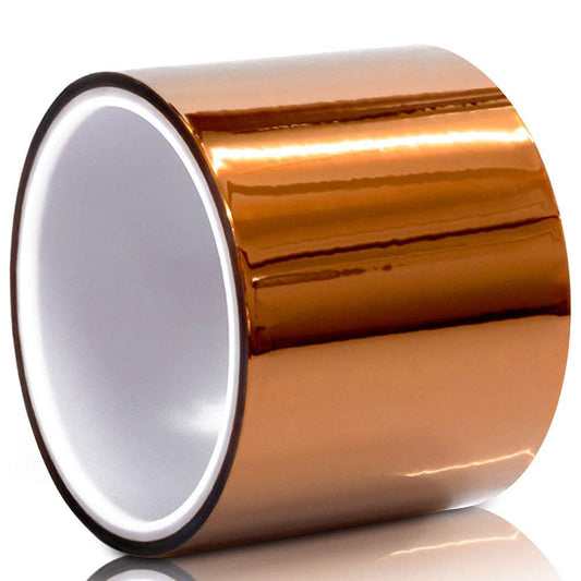 MYJOR Brand High Temperature Tissue Paper Tape, 2in x 108ft x 1 roll Used to Protect CPU and 3D Printer Work Surface, PCB Circuit Board Professionals