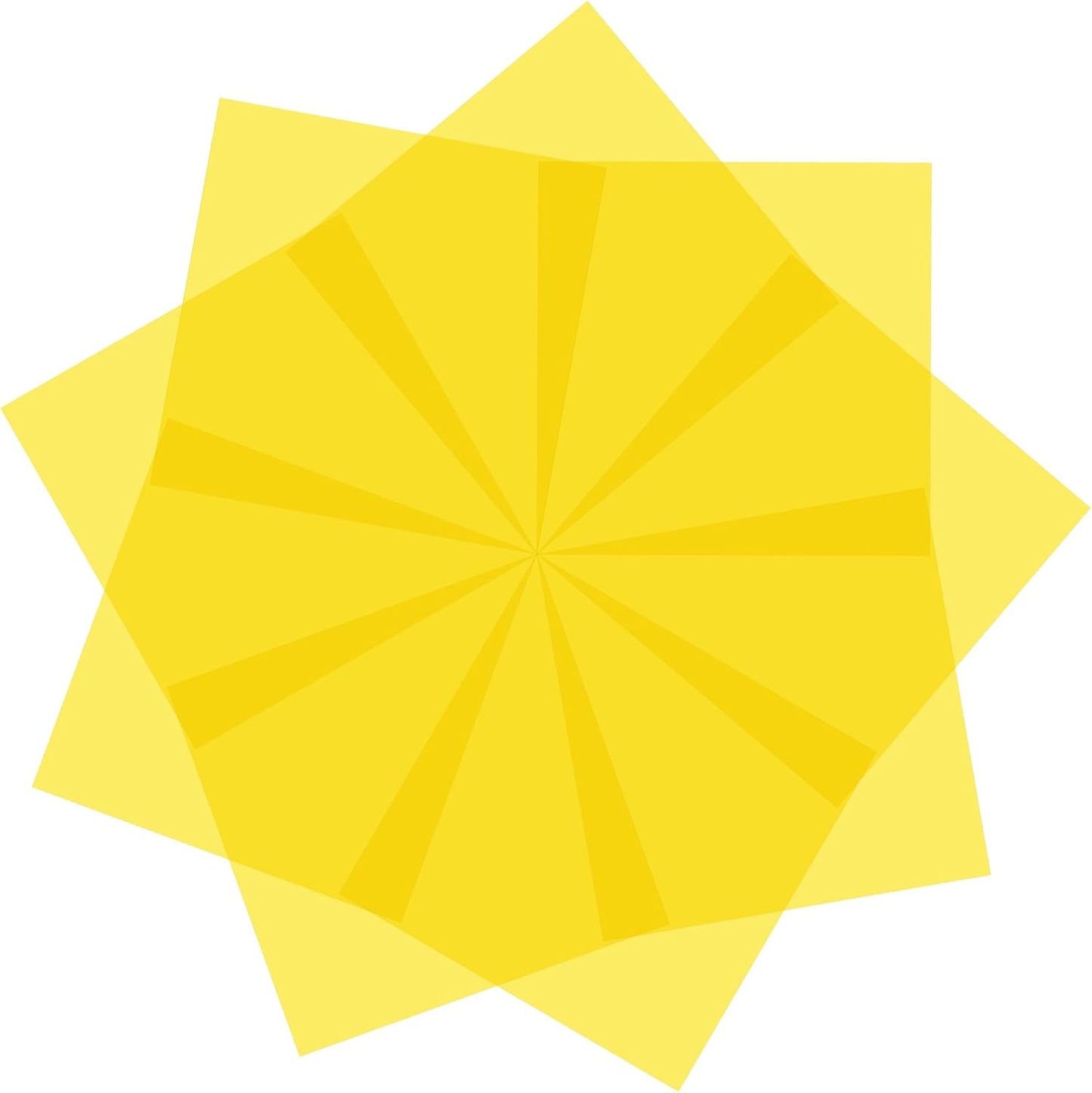 Lystaii 9pcs Lighting Gel Filter 11.8 x 11.8 Inches Gel Light Filter Color Correction Colored Overlays Transparent Color Filters Film Plastic Sheets for Film, Video, Photo, Stage Studio (Yellow)