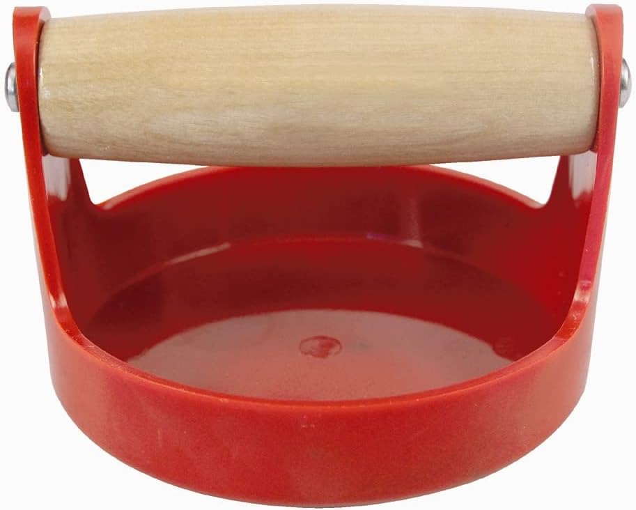 Speedball Red Baron Baren - 4 Inch Hand Printing Tool with Wooden Handle - Smooth Plastic Surface for Block Printing & Printmaking