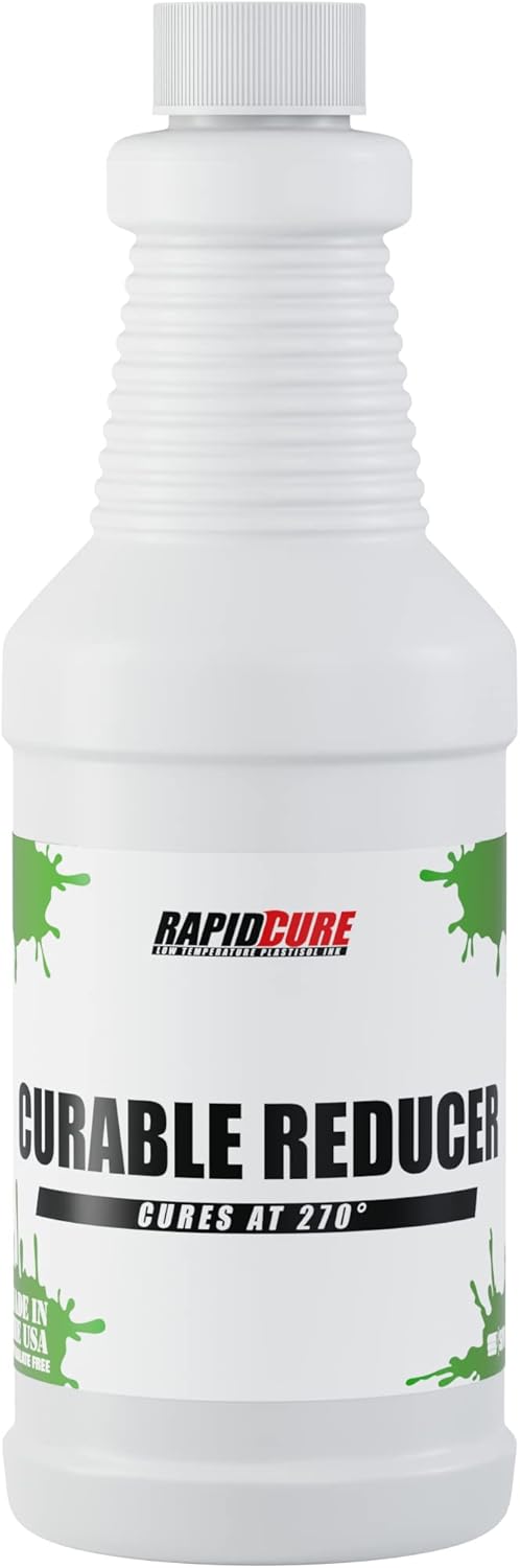Rapid Cure® Plastisol Ink Curable Reducer (Quart - 32 oz.) - Screen Printing Ink Viscosity Reducer, Screen Printing Ink Thinner, Additive for Your Screen Printing Kit, Screen Printing Supplies