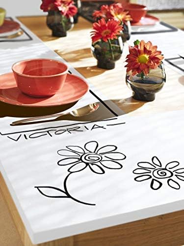 Chalkboard Blackboard Paint - Brush on Wood, Metal, Glass, Wall, Plaster Boards Sign, Frame or Any Surface. Use with Chalk Pen Wet Erase, Non-Toxic - Matte Finish [White] - (8.5oz Cover 32 sf)