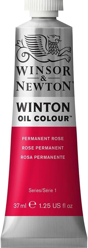 Winsor & Newton Winton Oil Color, 37ml (1.25-oz) Tube, Permanent Rose