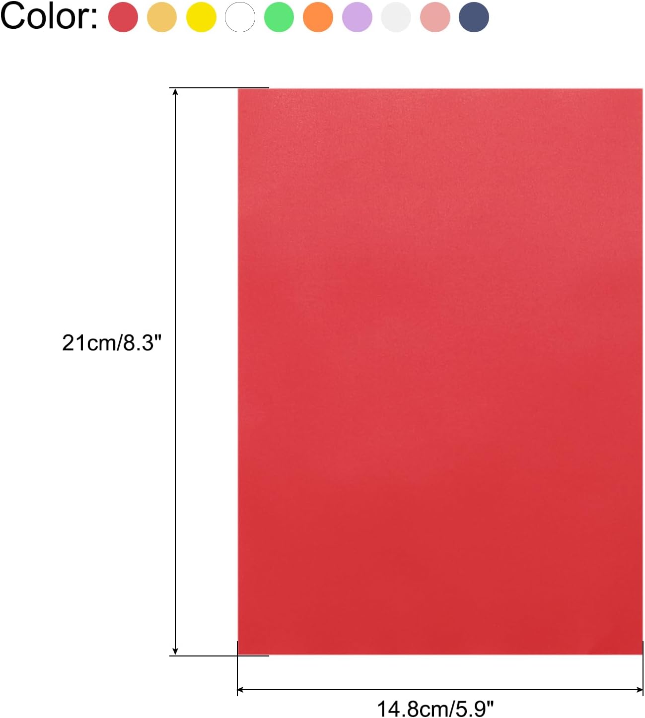 MECCANIXITY Colored Vellum Paper, 40 Sheet Multicolor Transparency 8.3" x 5.9" Printable Vellum Paper, Translucent Vellum Sheets for Printing Wedding Invitations Ink Jet Laser Printer