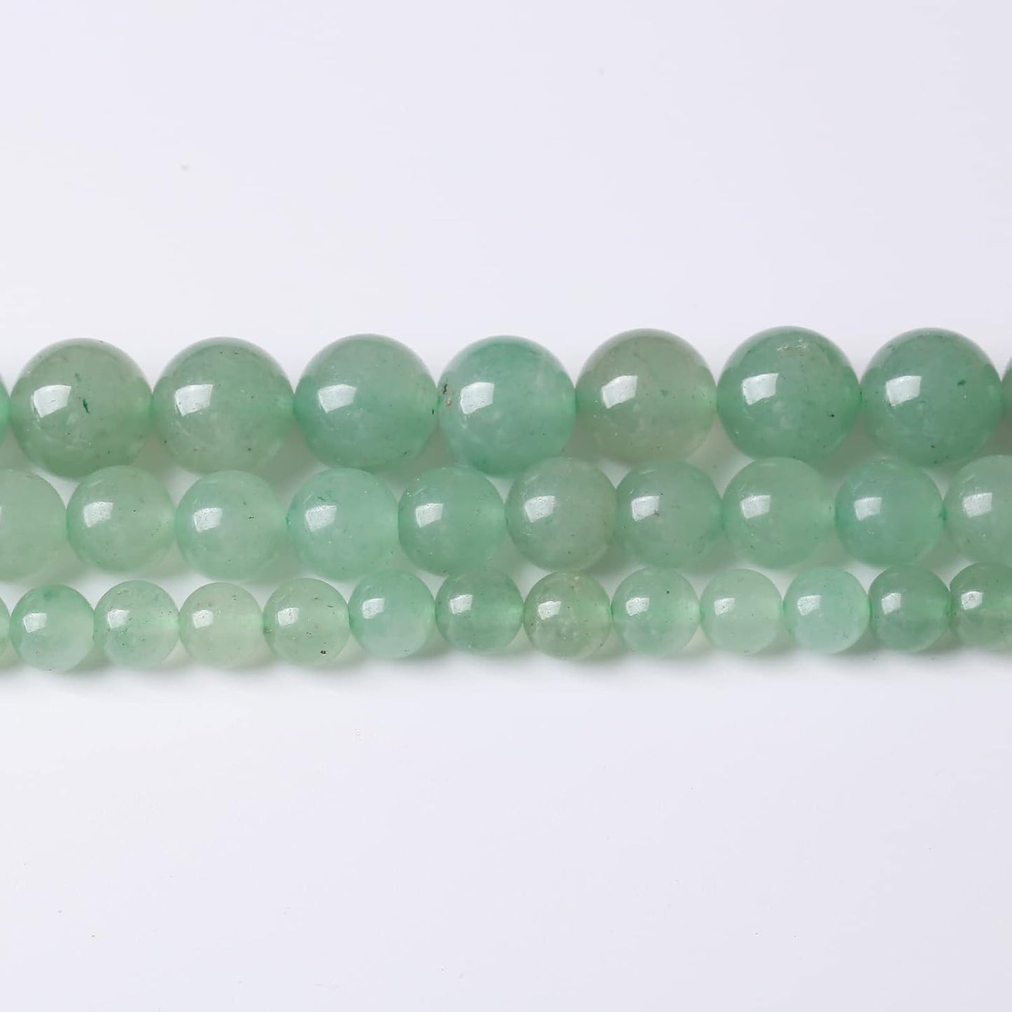 32PCS 12MM Natural Green Aventurine Stone Beads Energy Healing Beads for DIY Jewelry Bracelet Necklace Making for Jewelry Making15Inch…