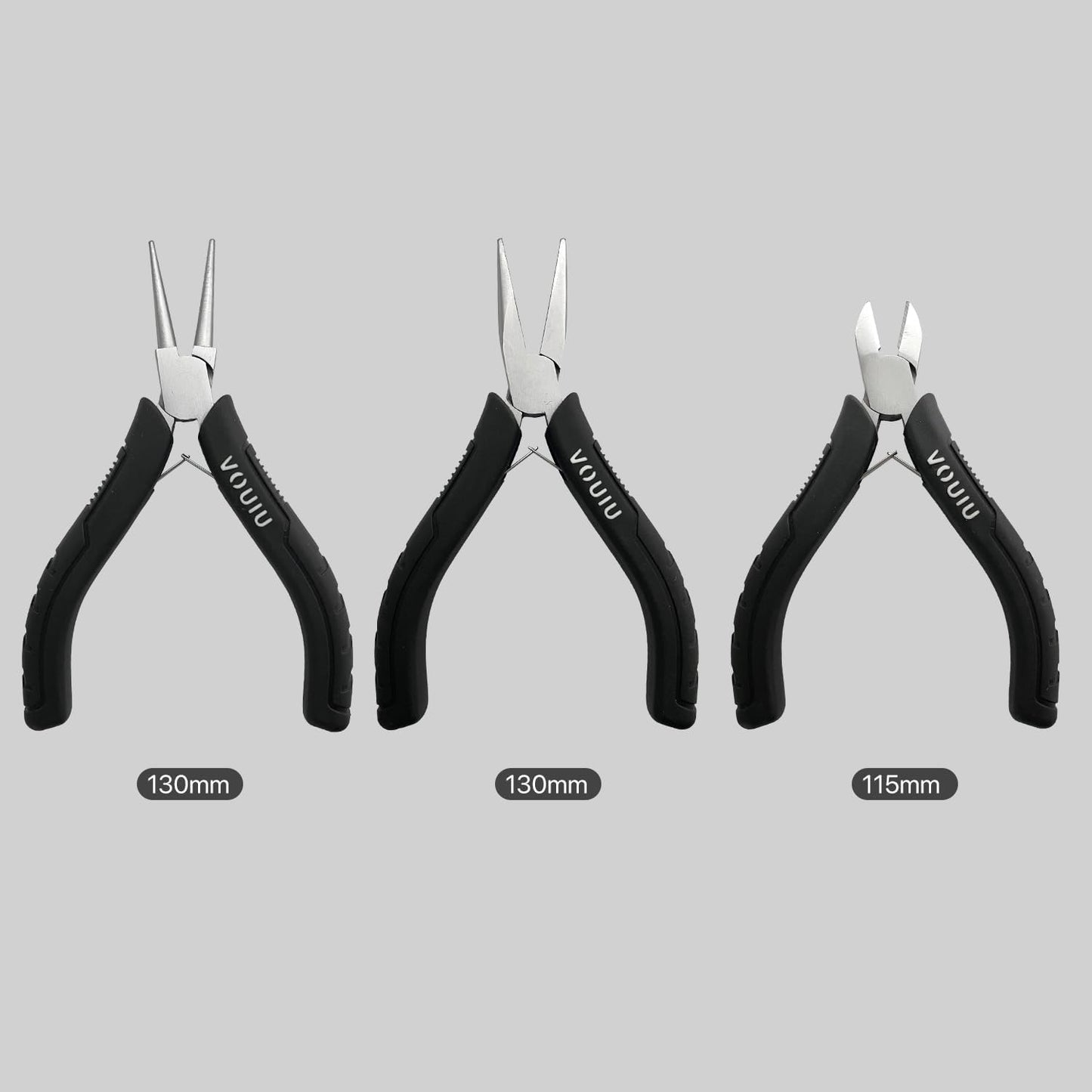 3-Piece Jewelry Pliers Set Jewelry Making Tools