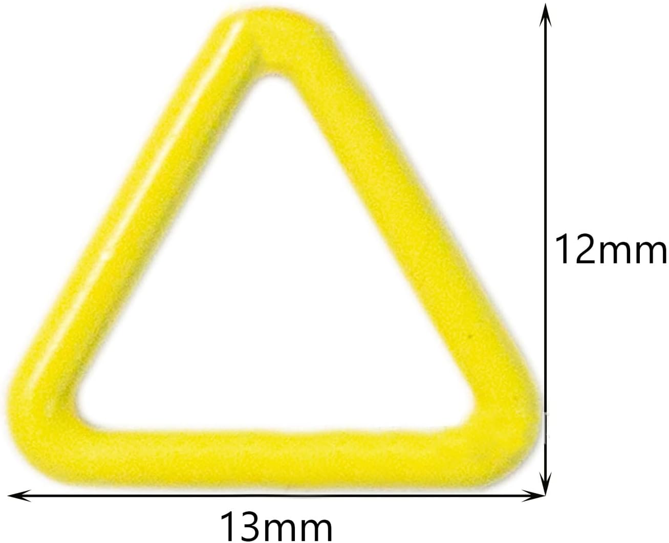 Hilsayum 30PCS Mini Metal Stitch Markers Triangle-Shaped Stitch Markers Multicolor Crochet Markers for Sewing Weaving