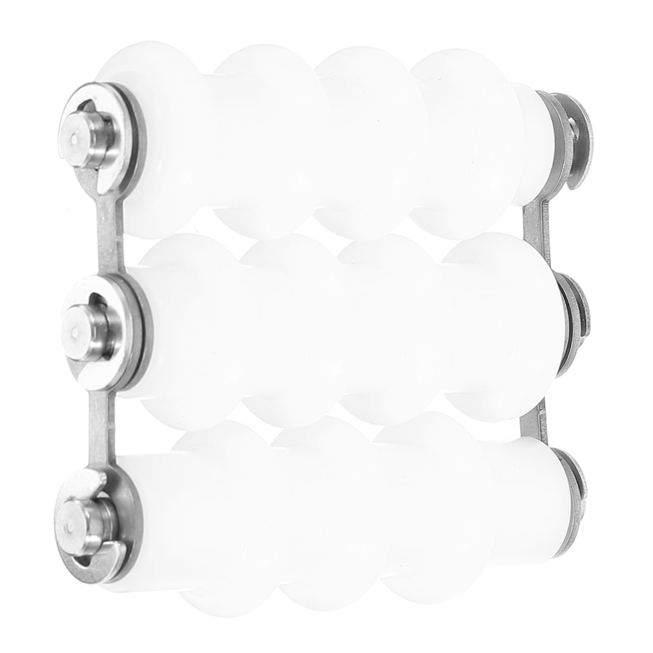 DOITOOL Nylon Wire Straightener for Jewelry Making, Jewelry Wire Straightener Tool Wrapping Tools for DIY Crafts Aluminum Craft Line Straightening, 3 Rollers