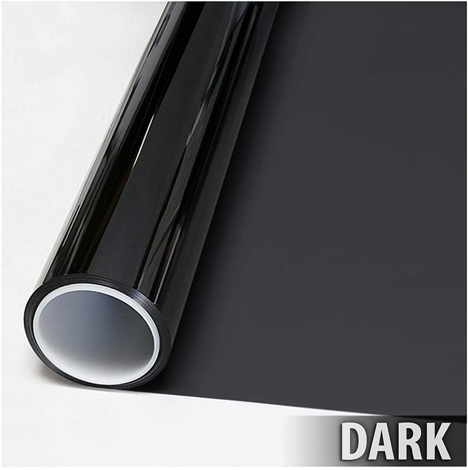 BDF EXNA20 Exterior Window Film Daytime Privacy and Heat Control Natural Black 20 (Dark) - 36in X 100ft